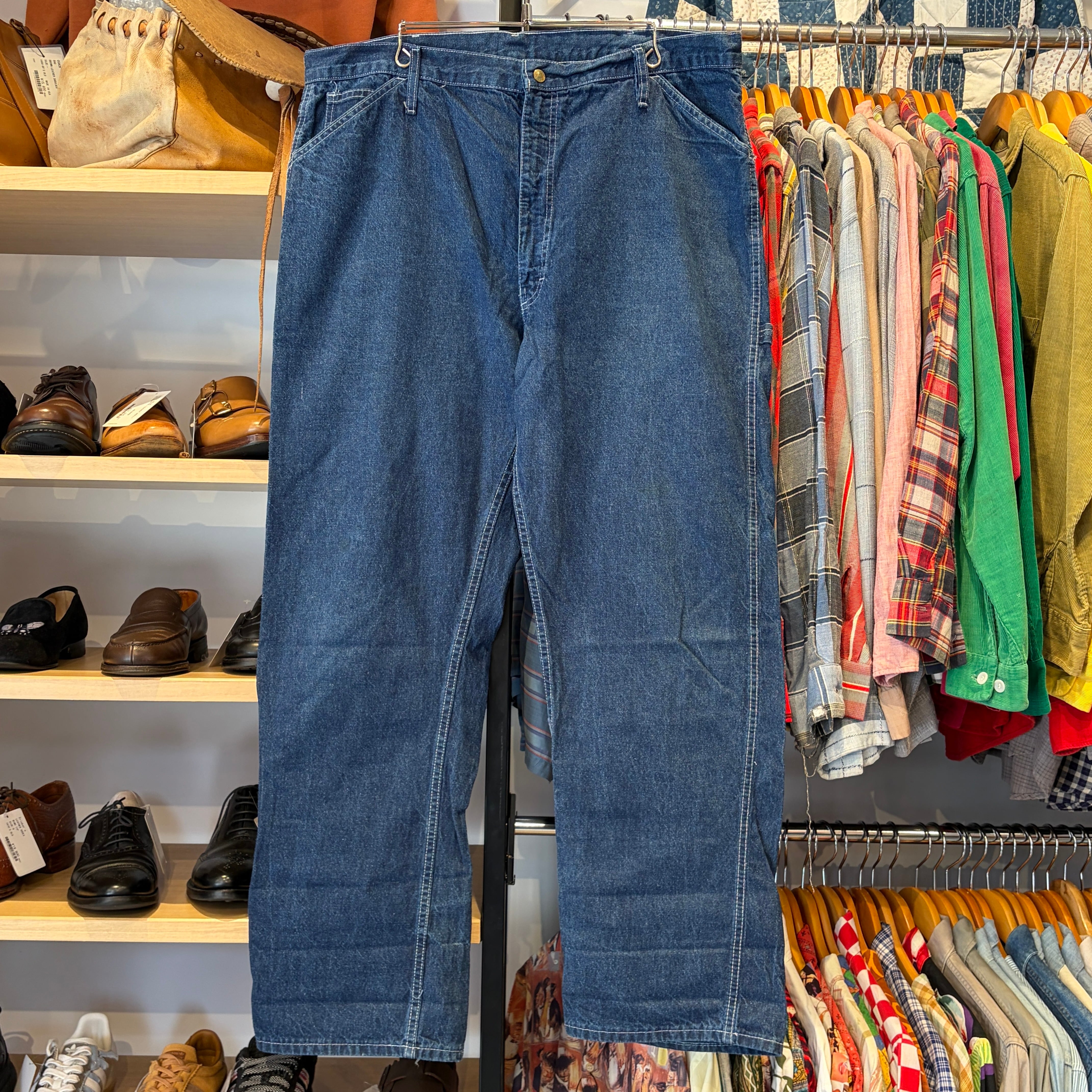 パンツ 80s BIG SMITH DENIM PAINTER PANTS 1980s BIG SMITH DENIM PAINTER PANT USA | safarionline