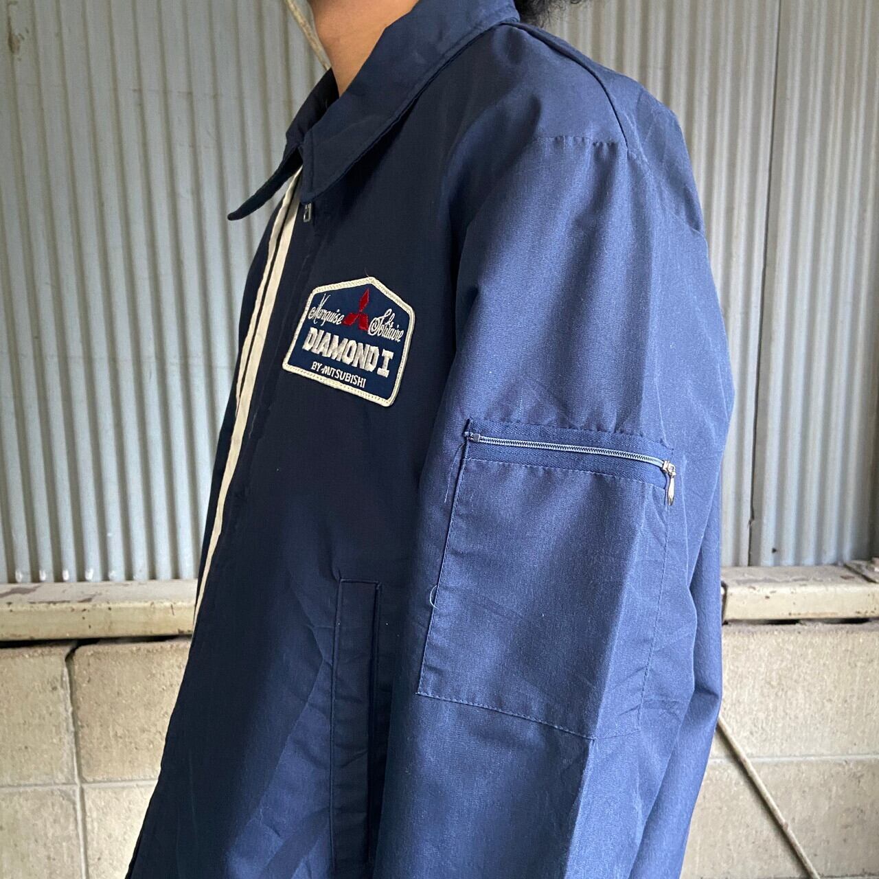 70〜80年代 UPSTREAM MITSUBISHI 企業ロゴ ワッペン レーシング 
