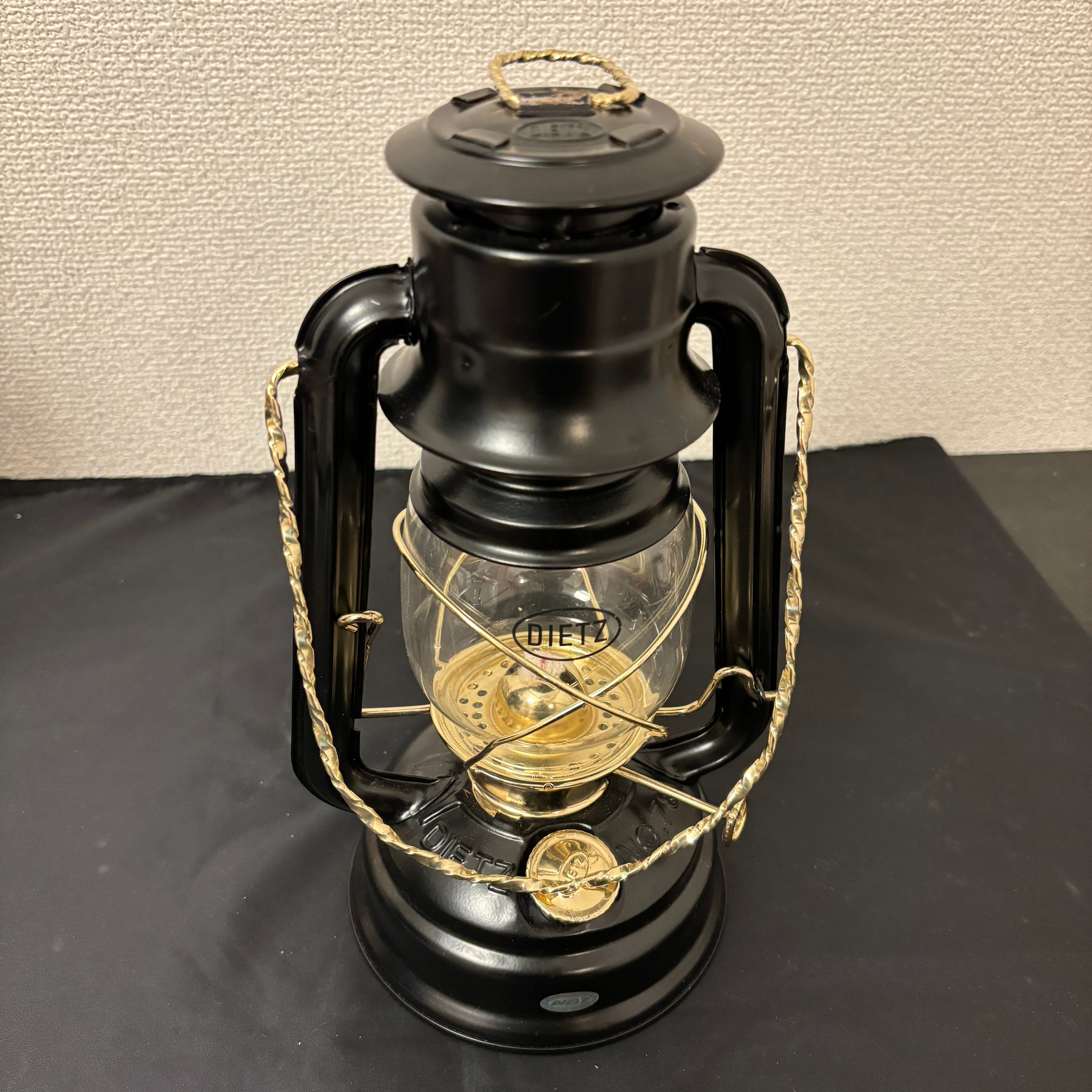 デイツ78用真鍮ベイルハンドルとトップリング 西洋 細（厚み約3