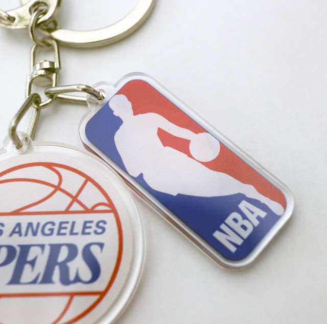 Nba Pvc Keychain Los Angeles Clippers NBA Acrylic Keychain | mingus