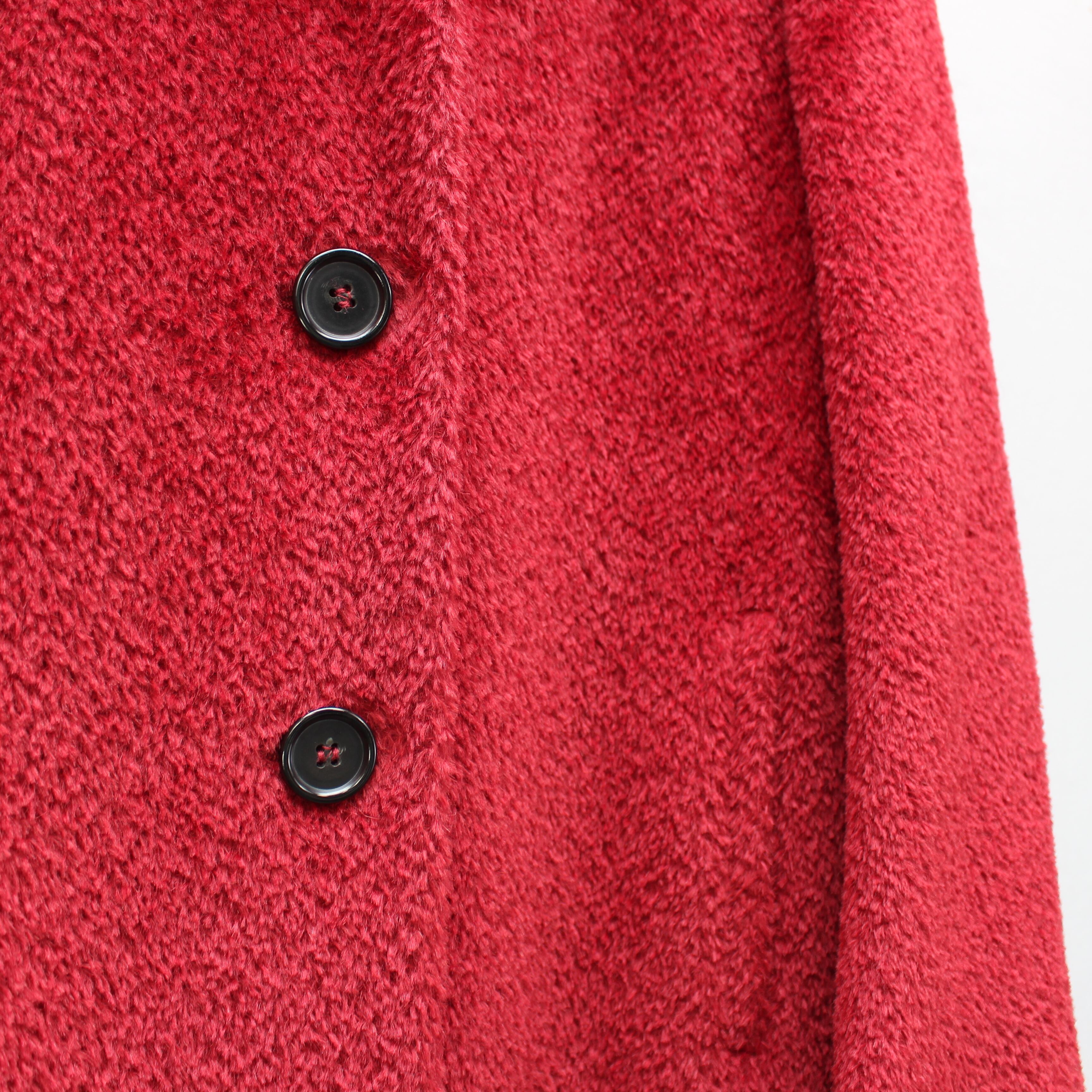 MAX MARA ALPACA BREND WOOL CHESTERFIELD COAT MADE IN ITALY