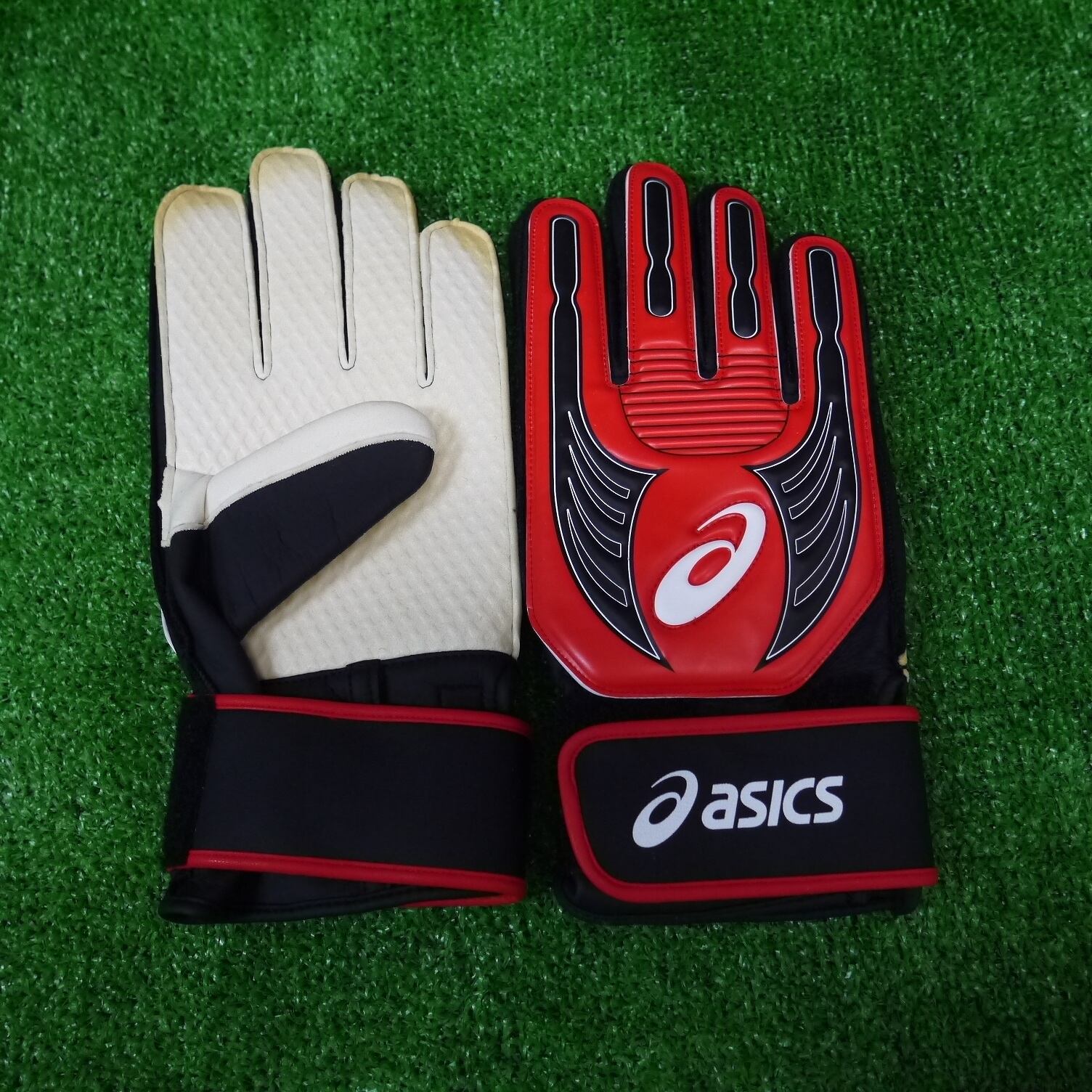 レアアイテム 新品 未使用 アシックス GKグローブ 川口能活選手使用モデル