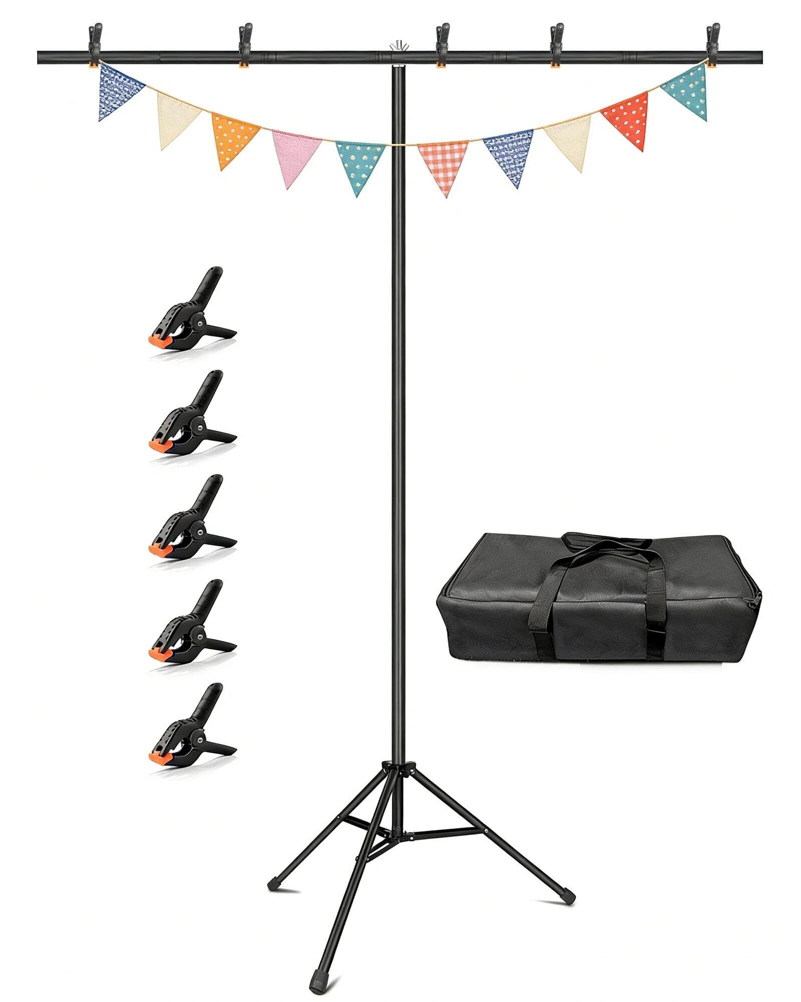 NEEWER Cスタンド 110-186cm 回転キャスター付き 写真用ライトスタンド