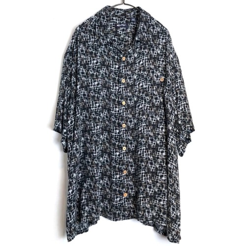 [Puritan] Vintage S / S Rayon Shirt [1990s-] Vintage Short Sleeve Rayon Shirt
