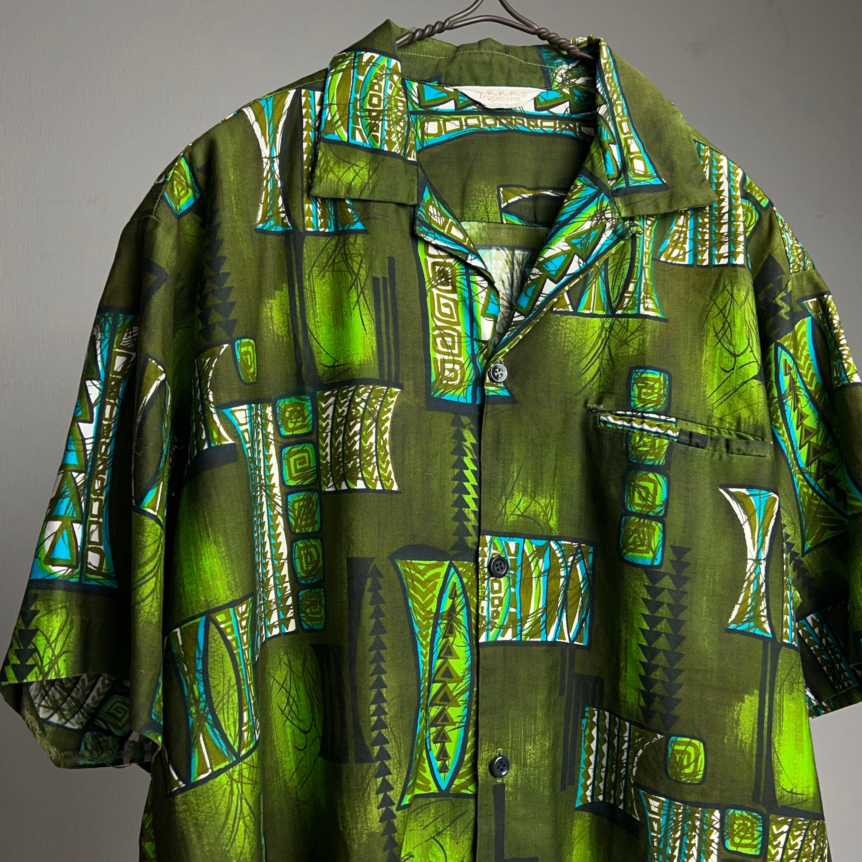 60's Tropicana Cotton Aloha Shirt 60年代 トロピカーナ 60's Tropicana Cotton Aloha Shirt 60年代 トロピカーナ