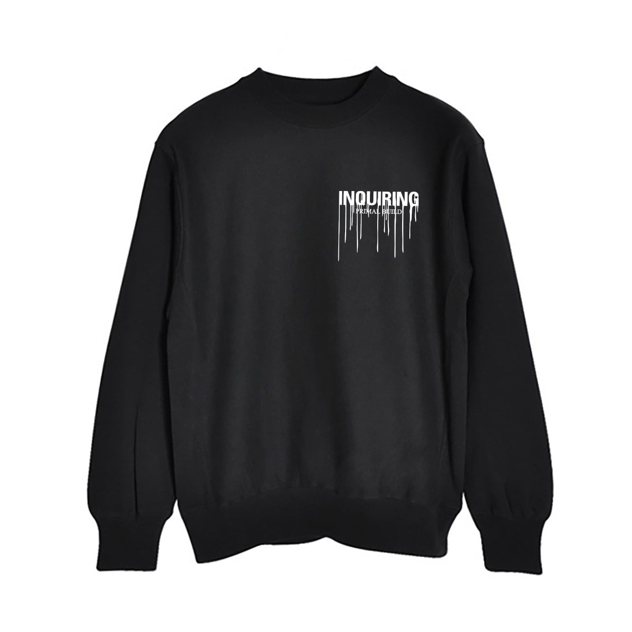 DROOP LOGO RN SHIRT BLACK