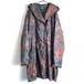 Vintage Botanical Pattern Nylon Hood Coat [1990s-] [PORTRAIT] Vintage Hooded Nylon Coat
