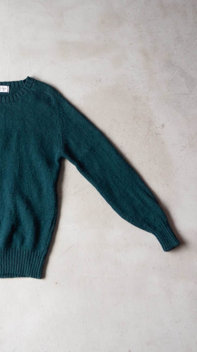"Paul Stuart" used Wool saddle shoulder knit
