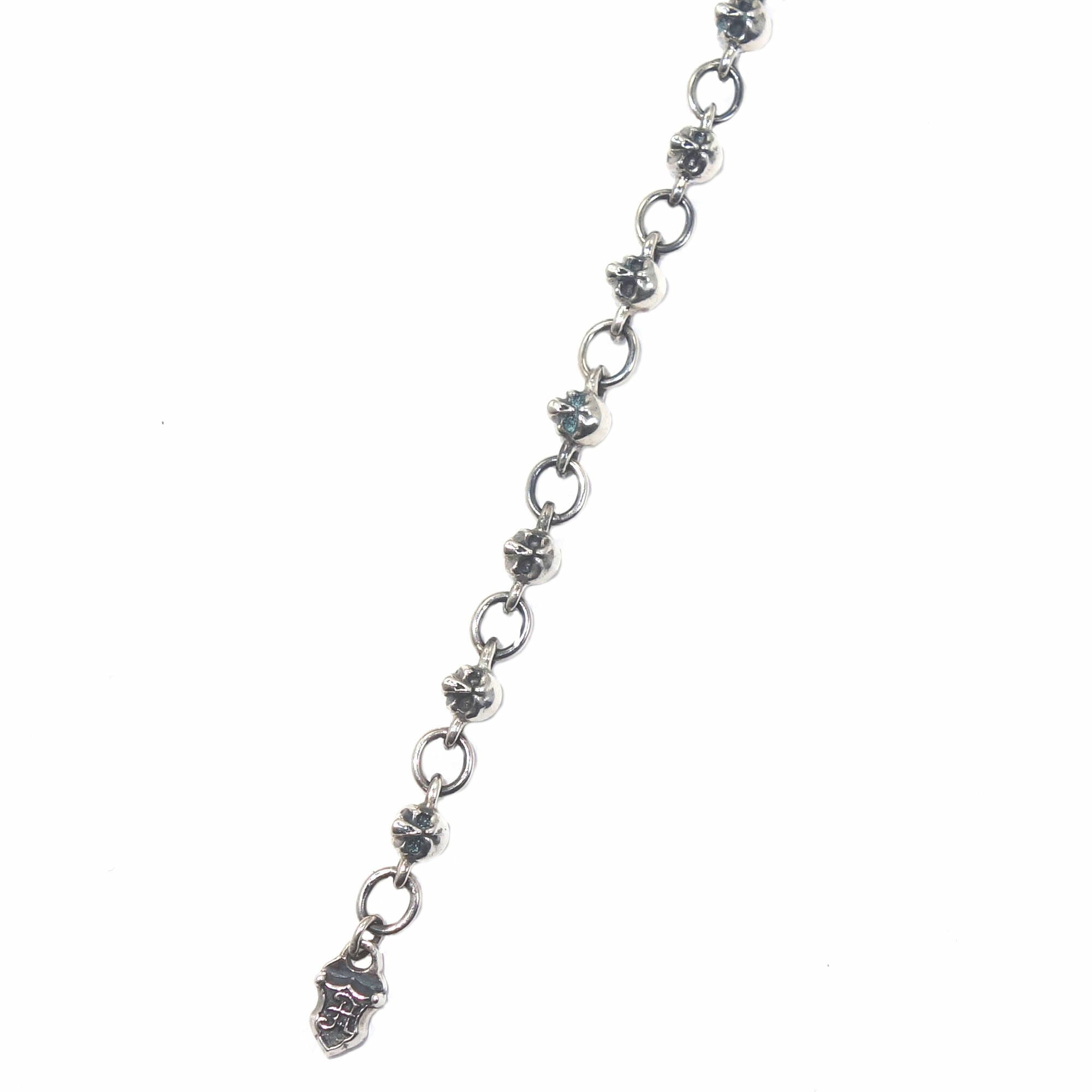 スカルブレスレット ACB0105 Skull bracelet シルバー スカルブレスレット ACB0105 Skull bracelet シルバー