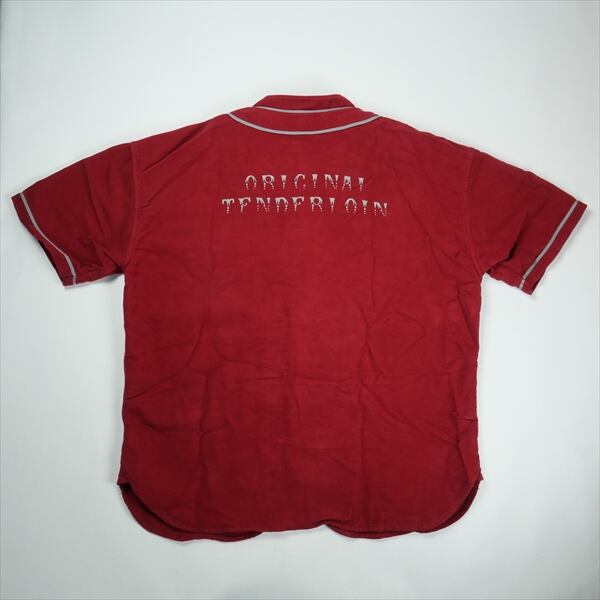 Size【L】 TENDERLOIN テンダーロイン BASEBALL SHT S/S SAL RED