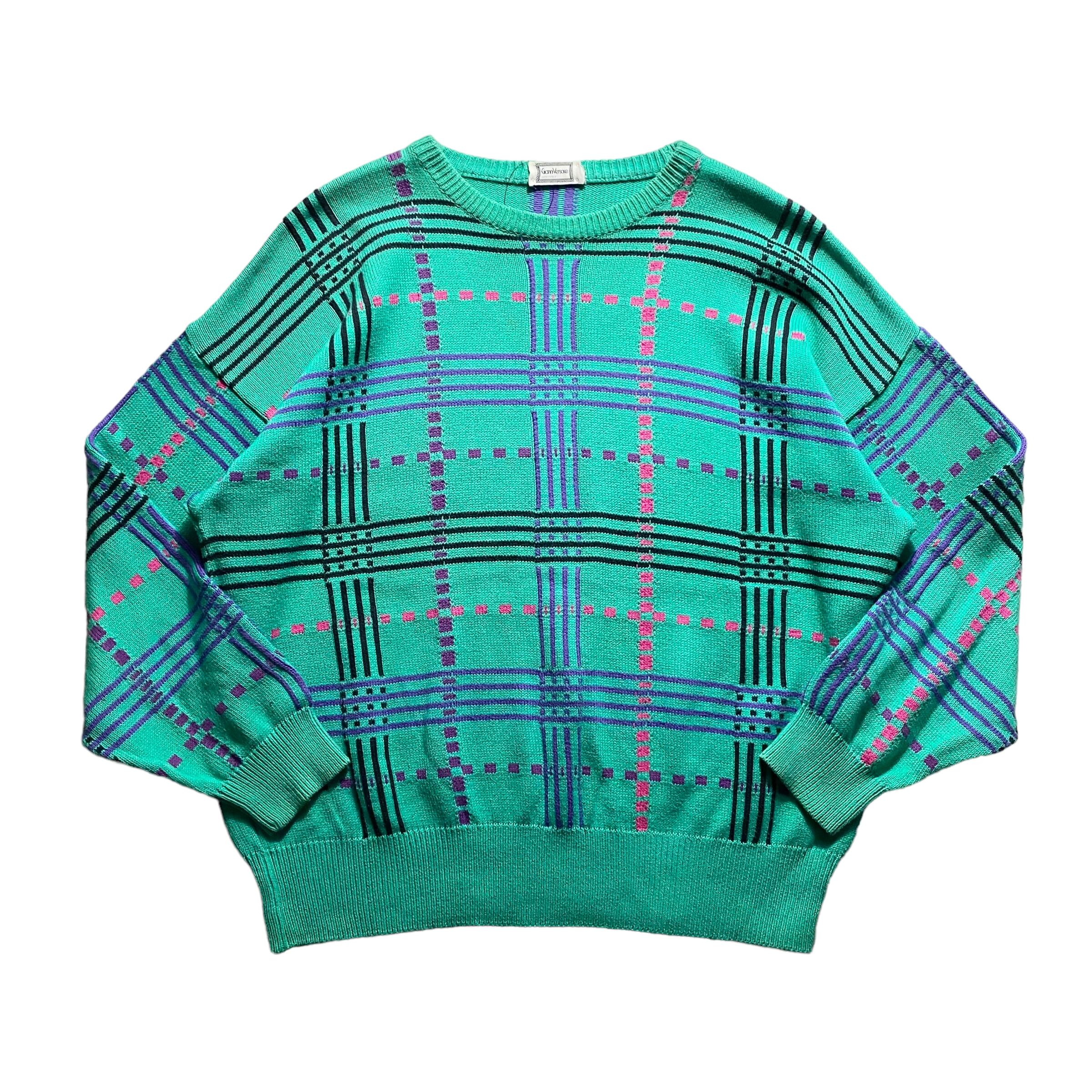 新古品 90sイタリア製 GIANNI VERSACE コットン セーター 54 vintage GIANNI VERSACE cotton knit sweater | PAY ID