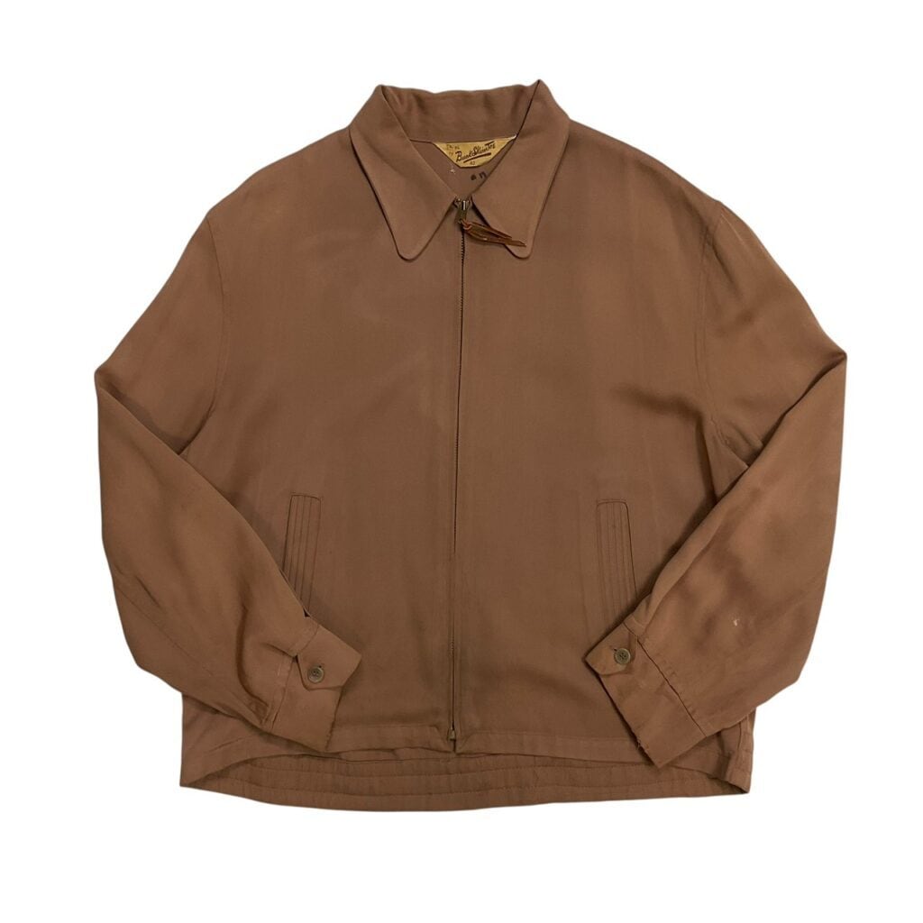 50s Rayon Gabardine Jacket | Pigsty Amemura