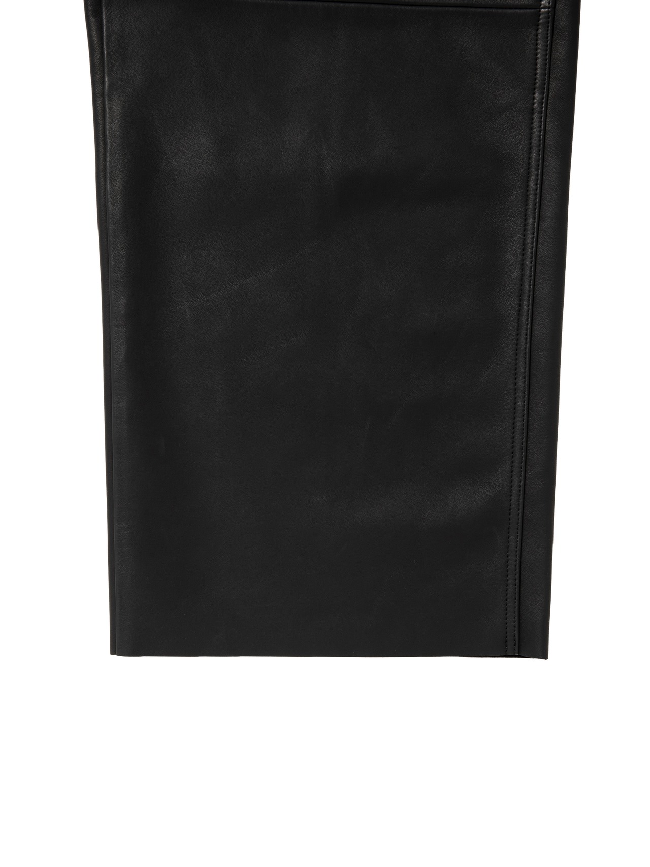 Sheep Leather Wide Leg Pants