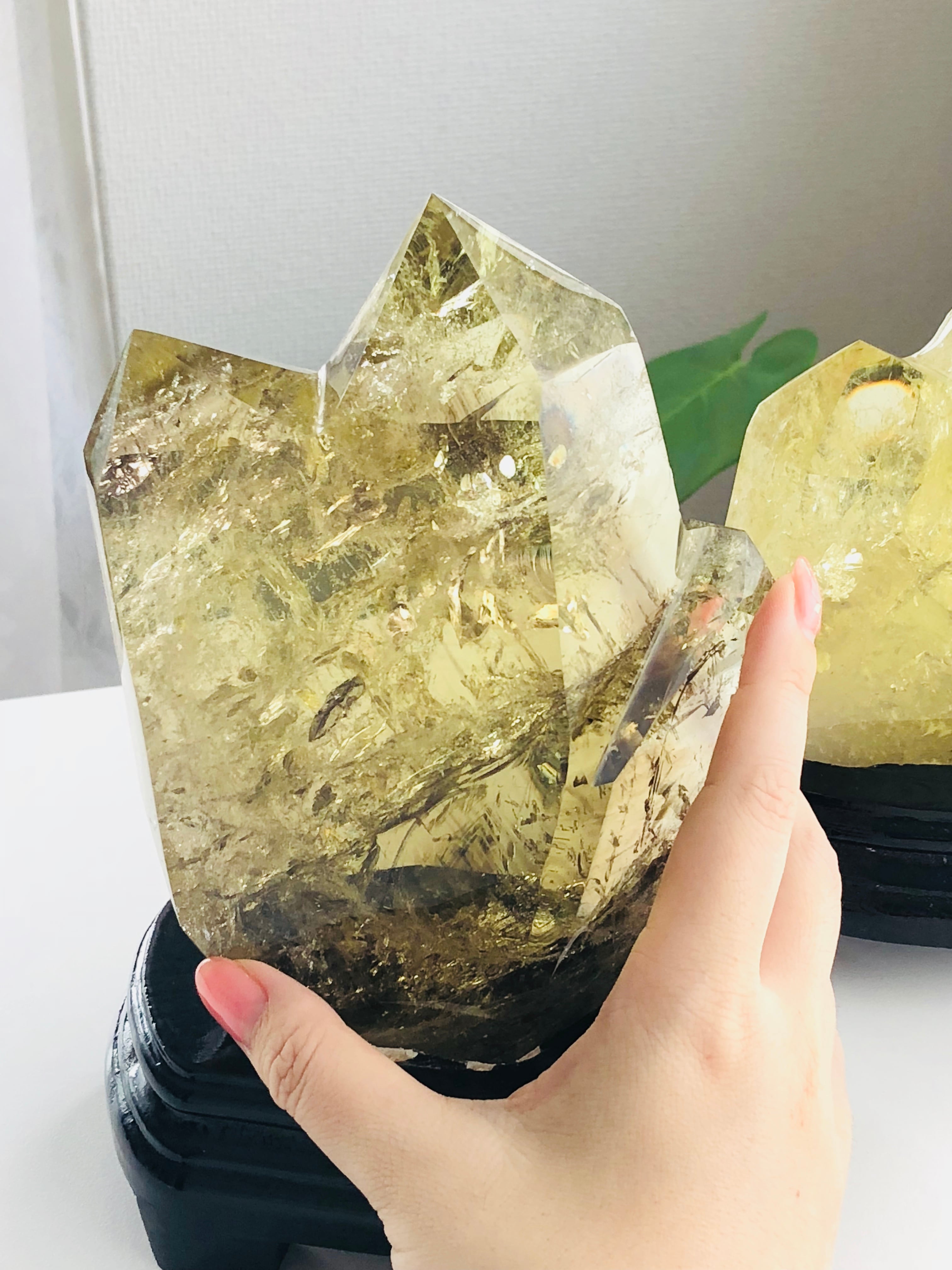 【幸運の石】虹入りシトリン[黄水晶] Amazon.co.jp: シトリン 丸玉 黄水晶 Citrine 虹入りシトリン