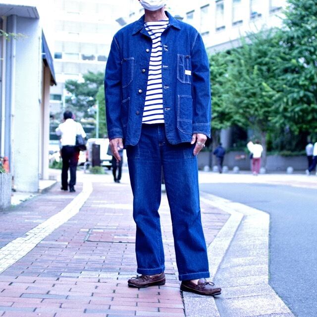 DENIM デニム VATDYED タイプ カバーオール 雰囲気◎ 価格◎