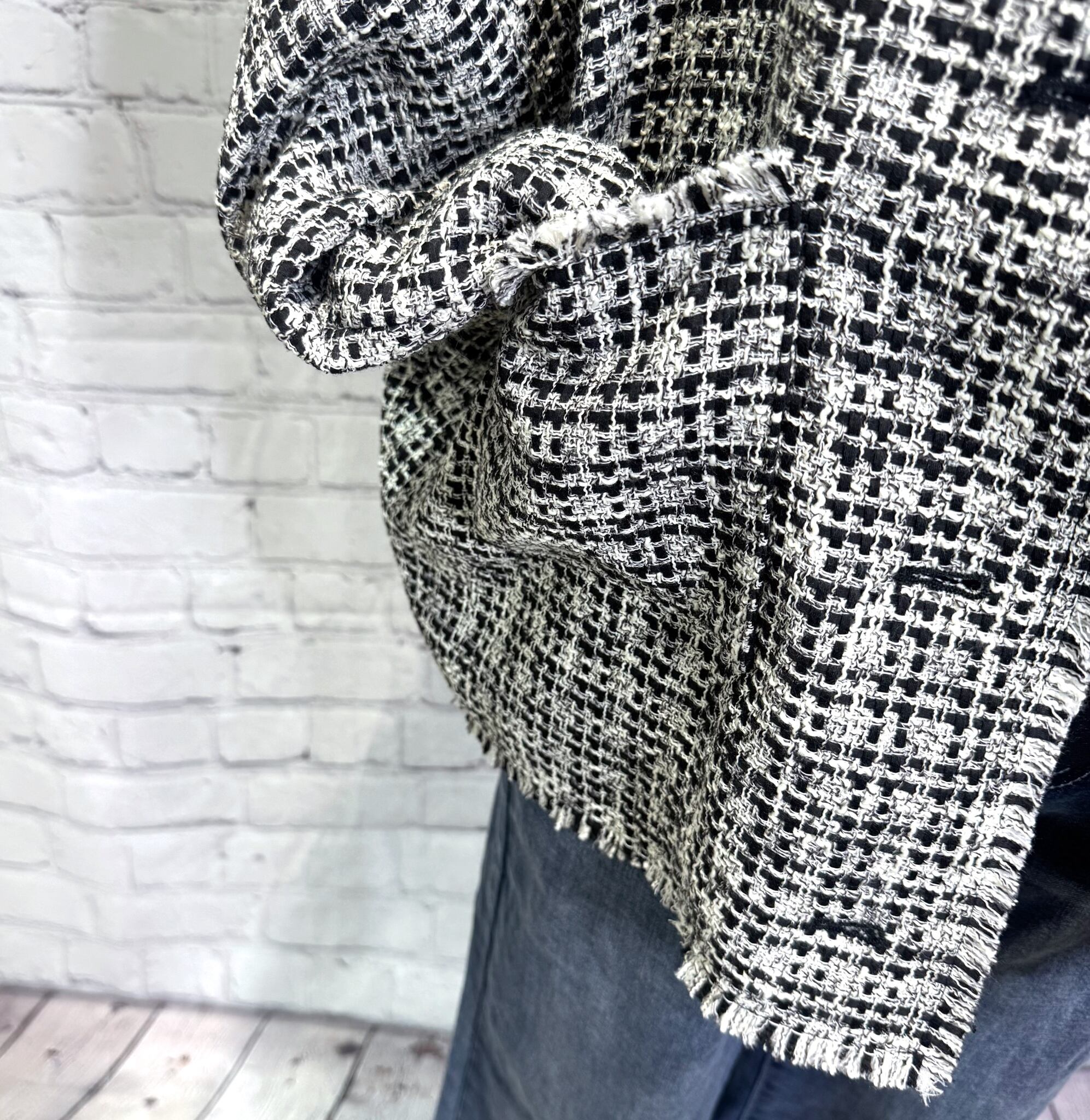 Dignite collier ディニテコリエ ツイードジャケット 80267039