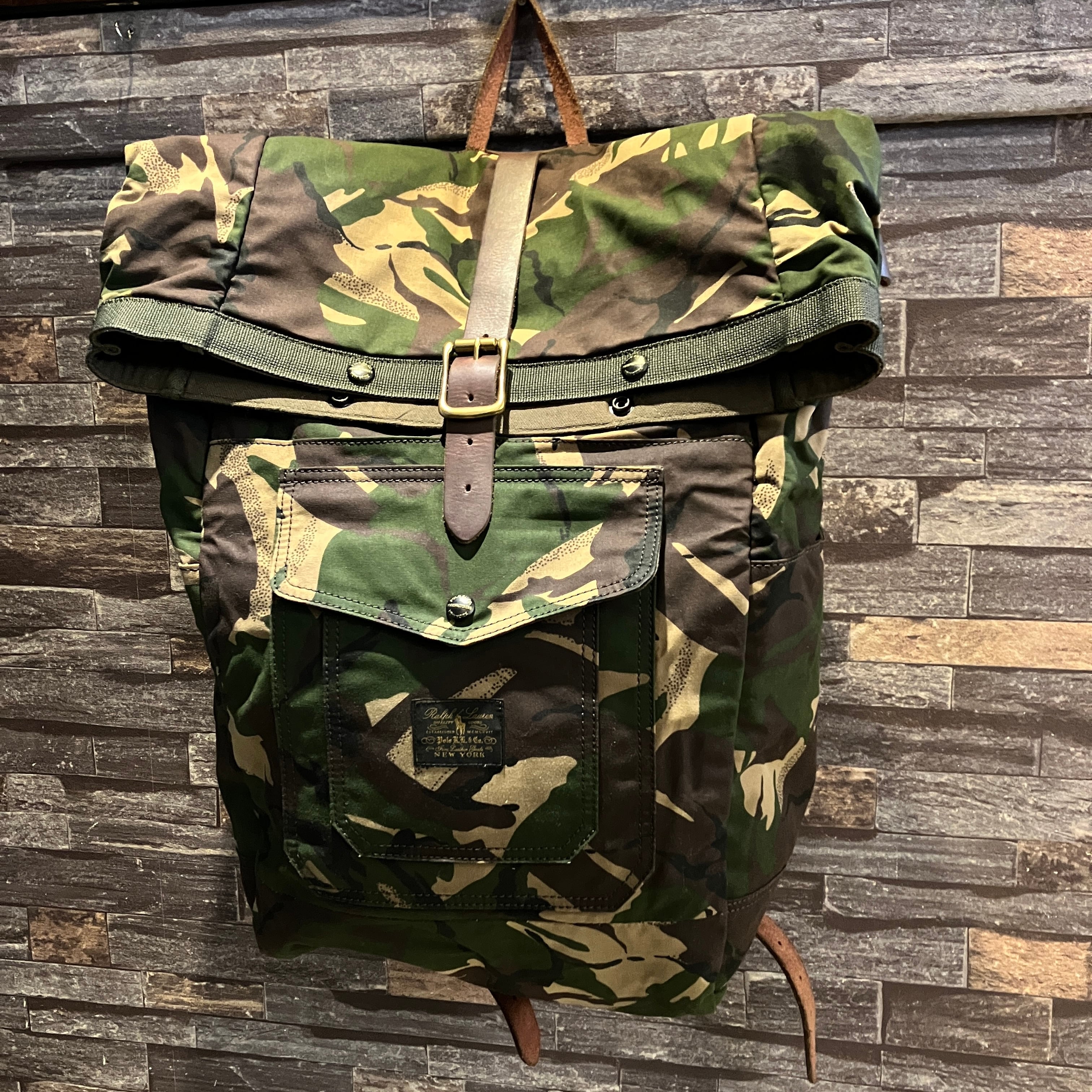【極美品/希少】ミケランジェロ ダレスバッグ サフィアーノレザー 深緑 A4可 牛革 ダレスバッグ