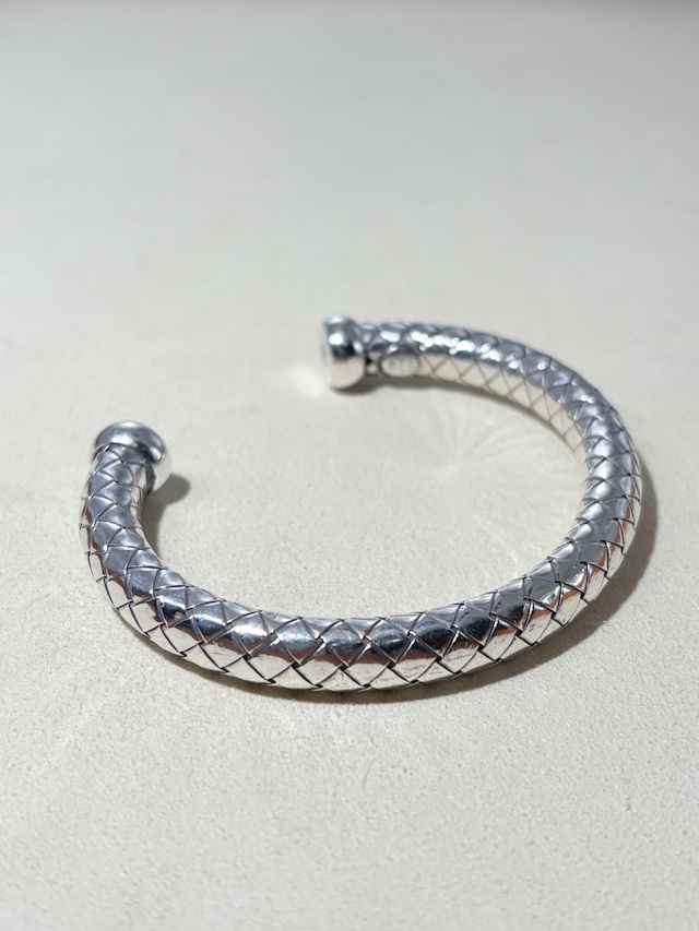 Intrecciato Woven Bangle -BOTTEGA VENETA-