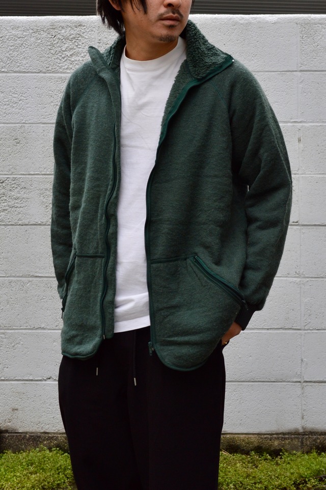 Dutch Army HELLY HANSEN Wool Fleece Jacket NATO Used オランダ軍 ヘリーハンセン ウールフリースジャケット 1999s