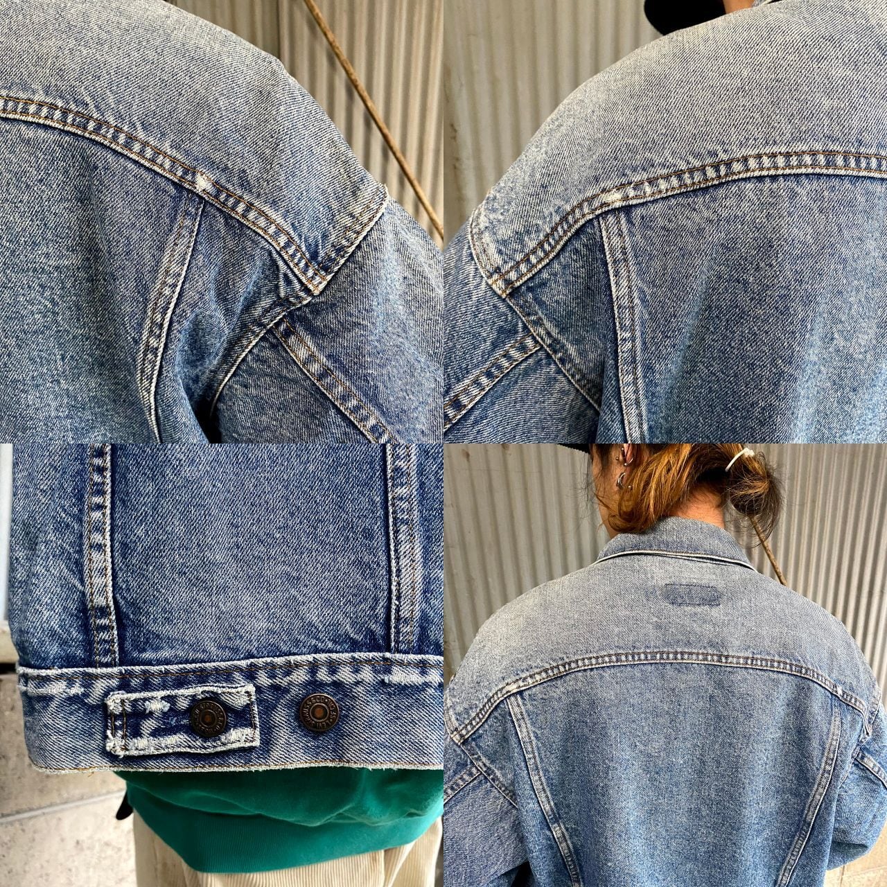 80年代 ビンテージ USA製 Levi's リーバイス 70507-0213 デニムジャケット メンズL 古着 80S ヴィンテージ  トラッカージャケット【デニムジャケット】 | cave 古着屋【公式】古着通販サイト