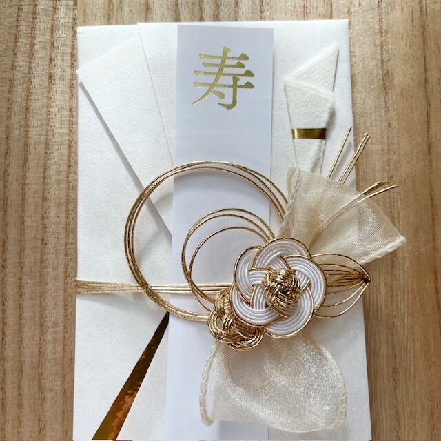 「みめよい祝儀袋」白金梅の御祝儀袋