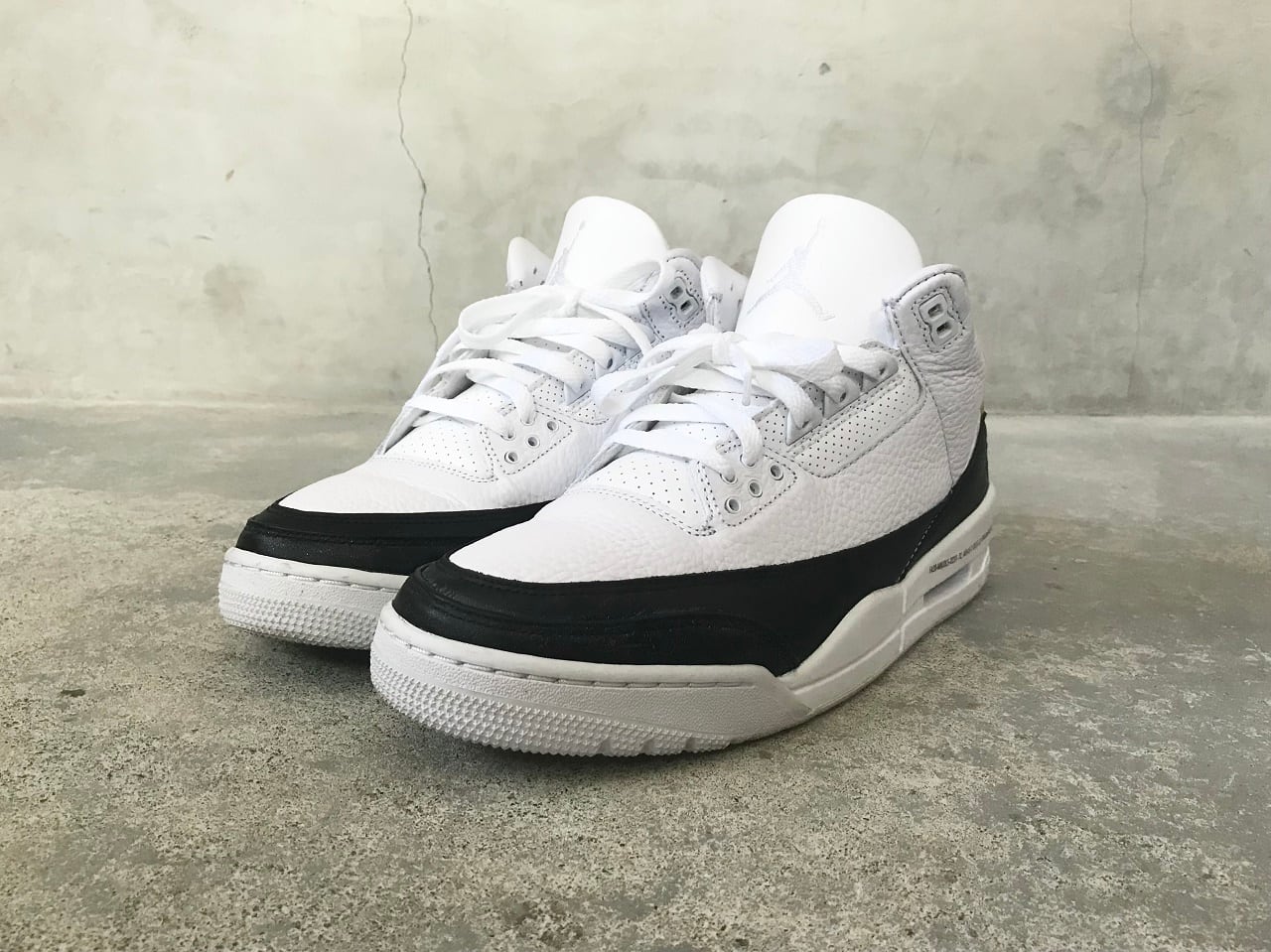 2020 FRAGMENT DESIGN × NIKE AIR JORDAN3 RETRO WHITE/BLACK-WHITE