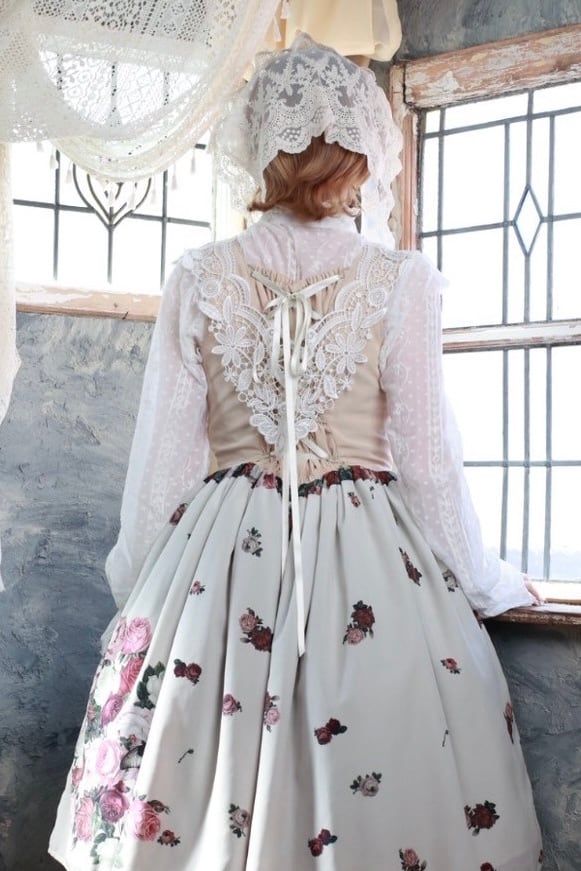 送料無料☆「Rose thorn bouquet」ジャンパースカートワンピース