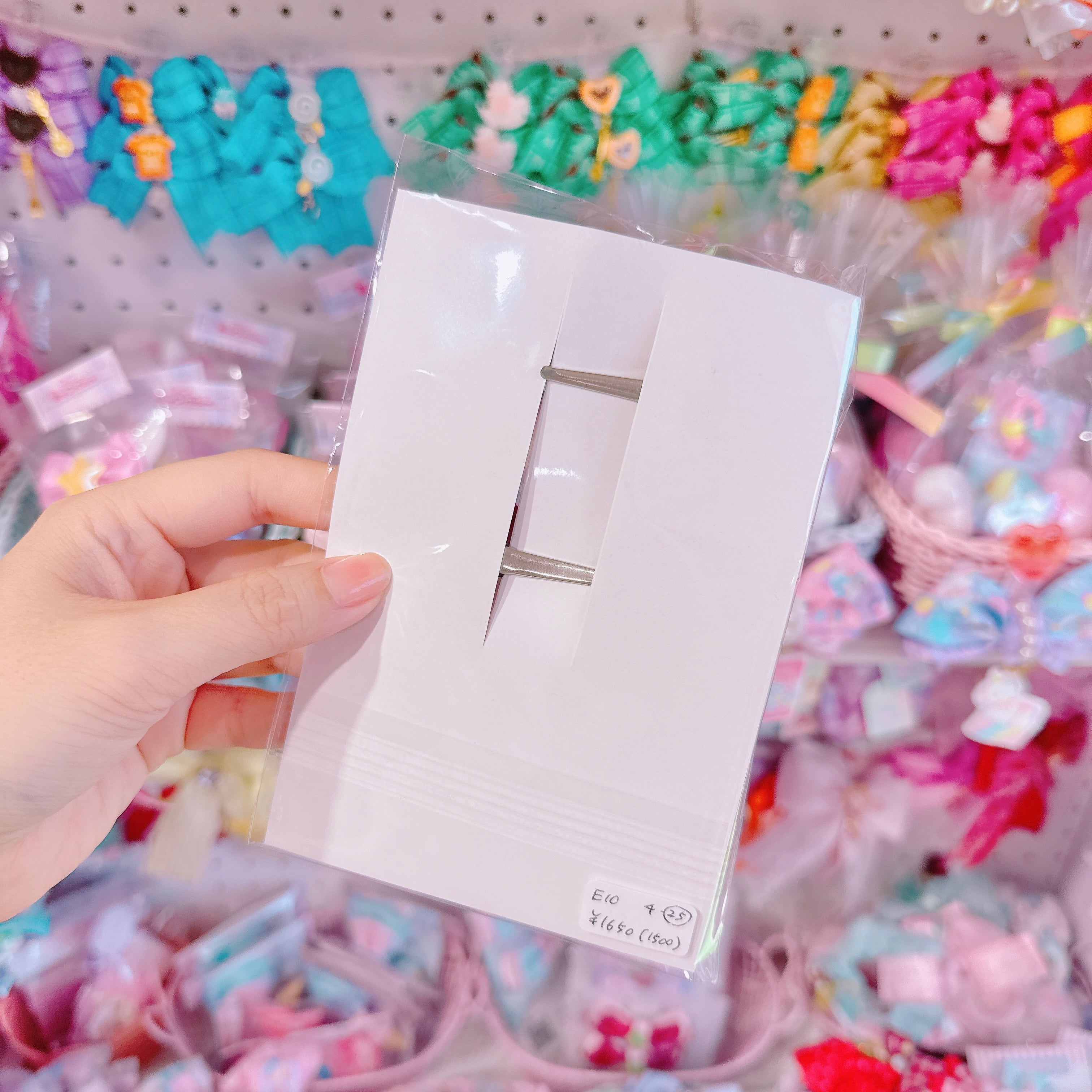 【E10】4-25ツインヘアクリップ