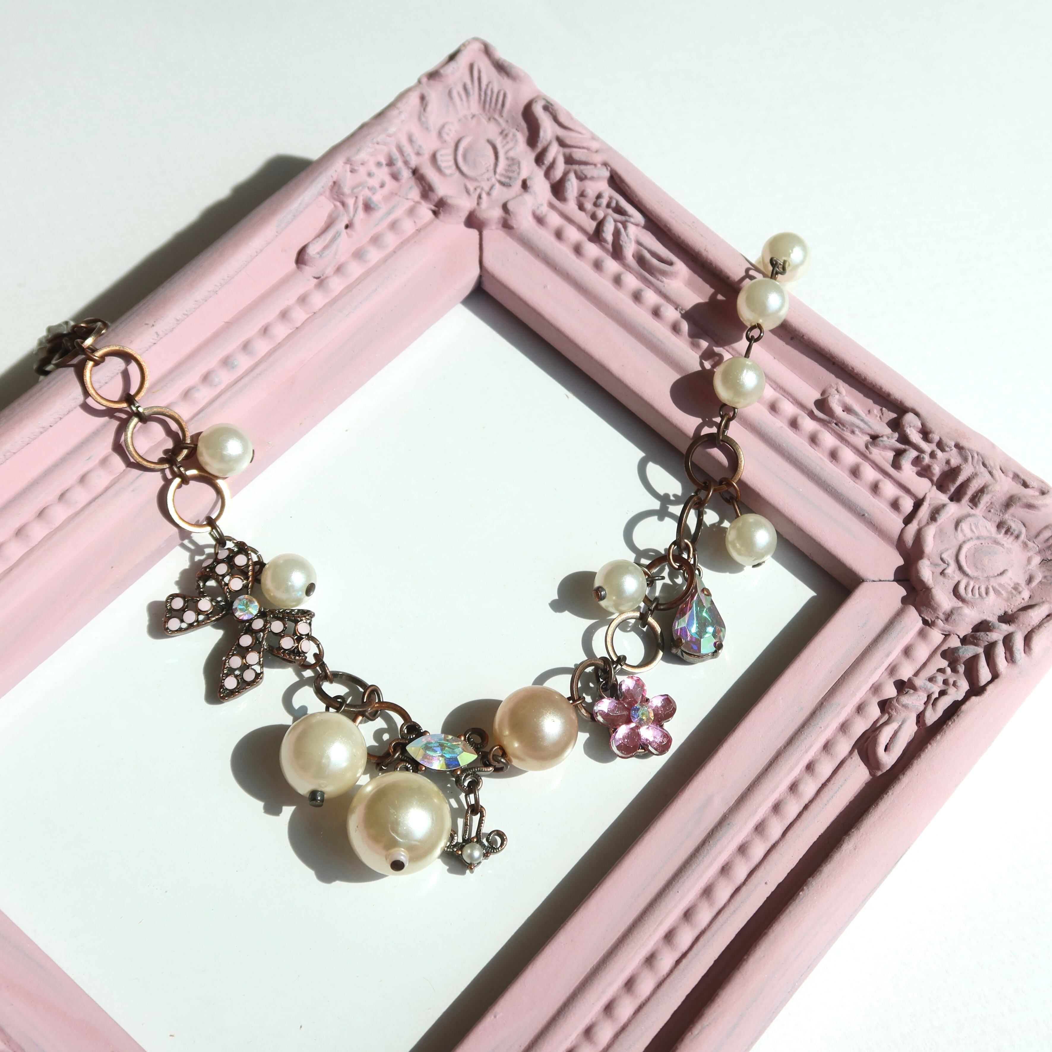 一点限り】 ネックレス パール 真珠 ピンク セレクトショップ