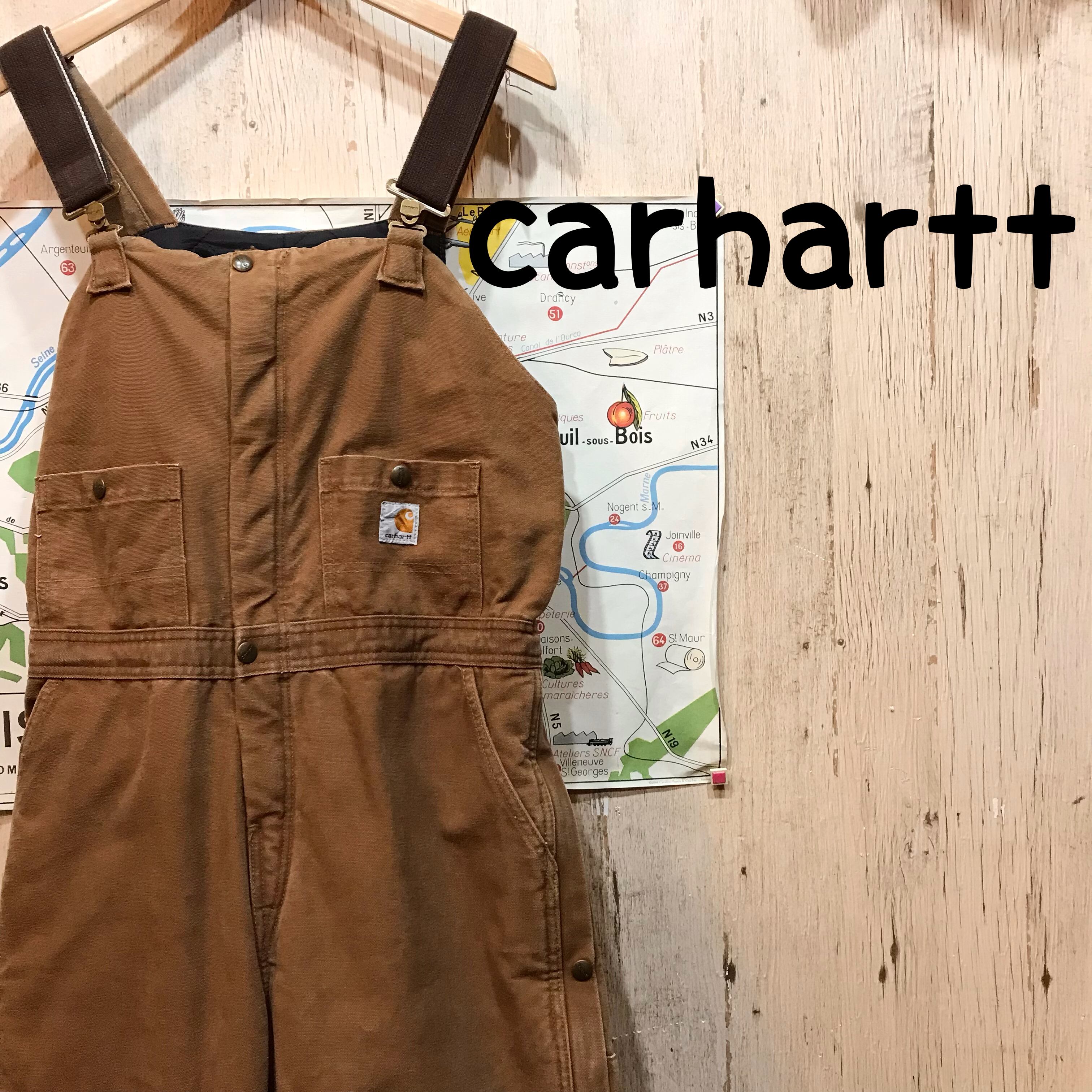 carhartt カーハート オーバーオール w32 古着 (1125) | 温古着新