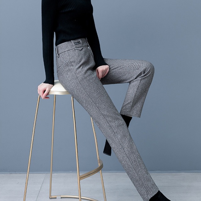 ツータック テーパード フルレングス パンツ K1116