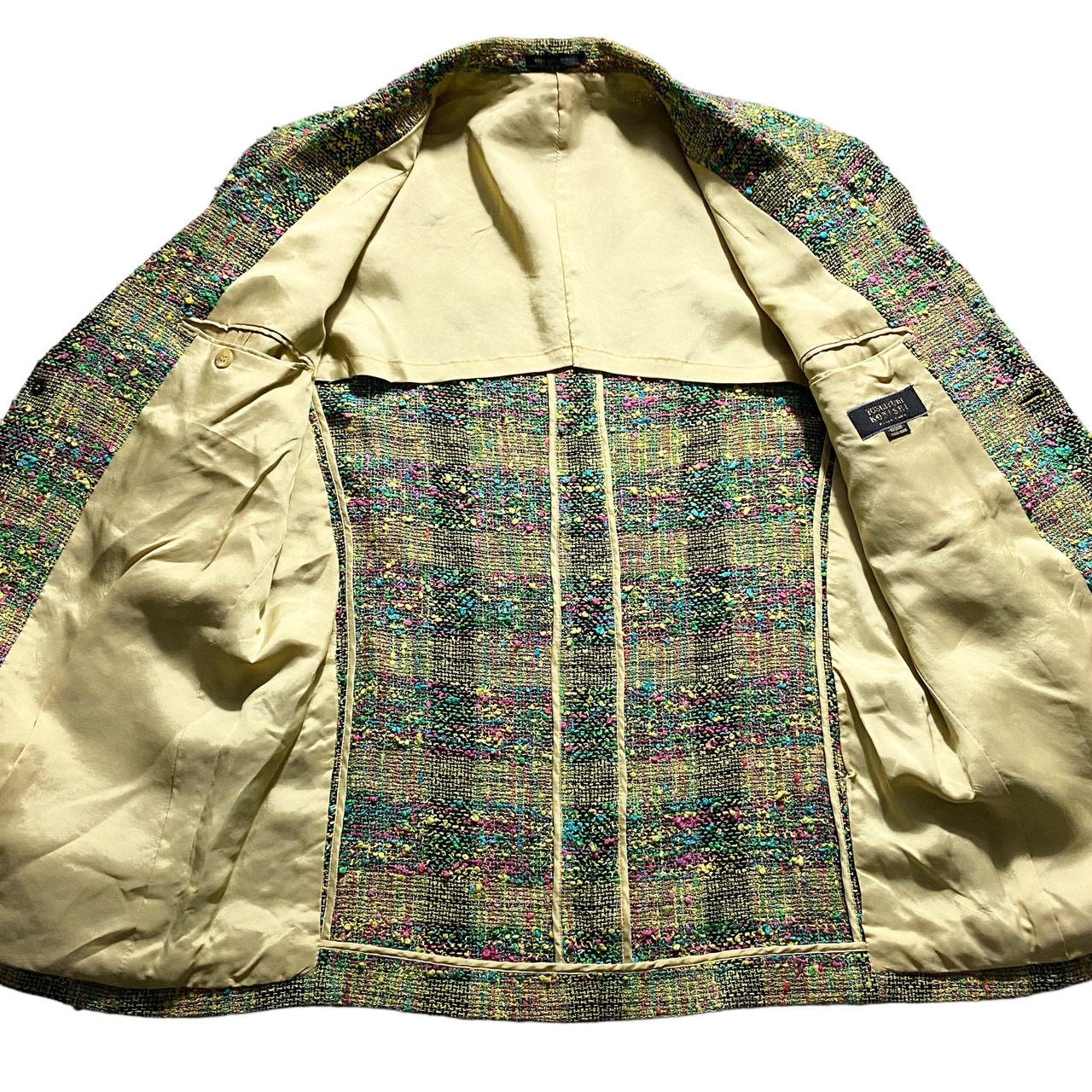vintage FICCE multicolor nep tailored jacket