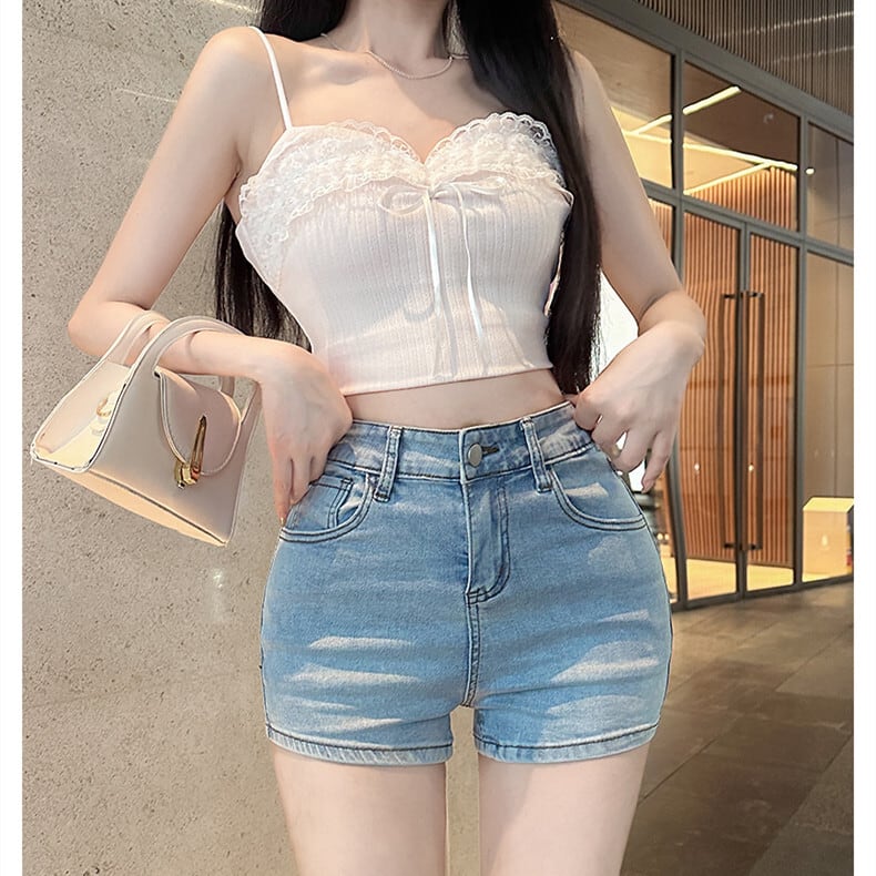 bottoms】バックリボンショートパンツ N3120 | nanastyle