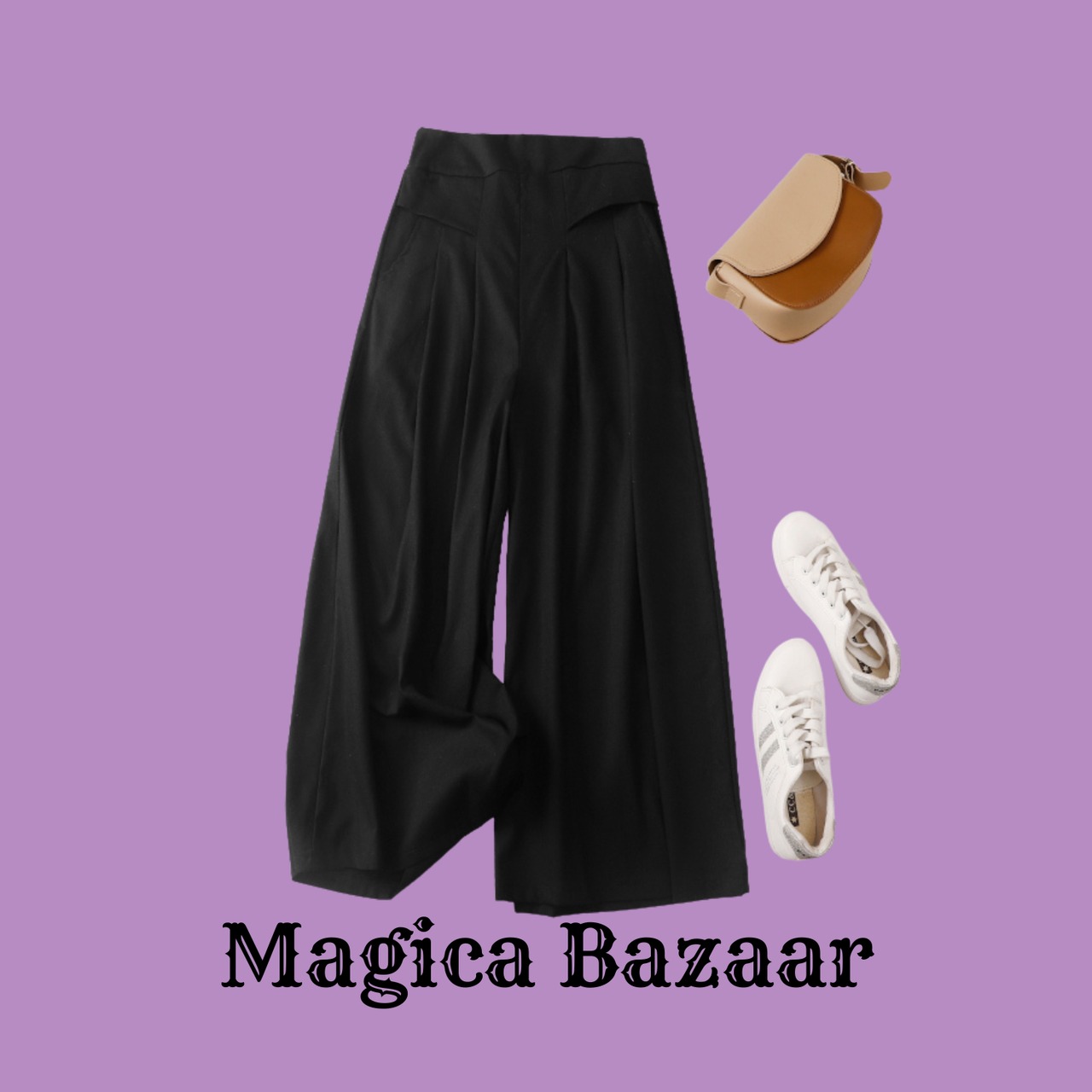 ソルシエール　魔女のリラックスリネンパンツ　M23364