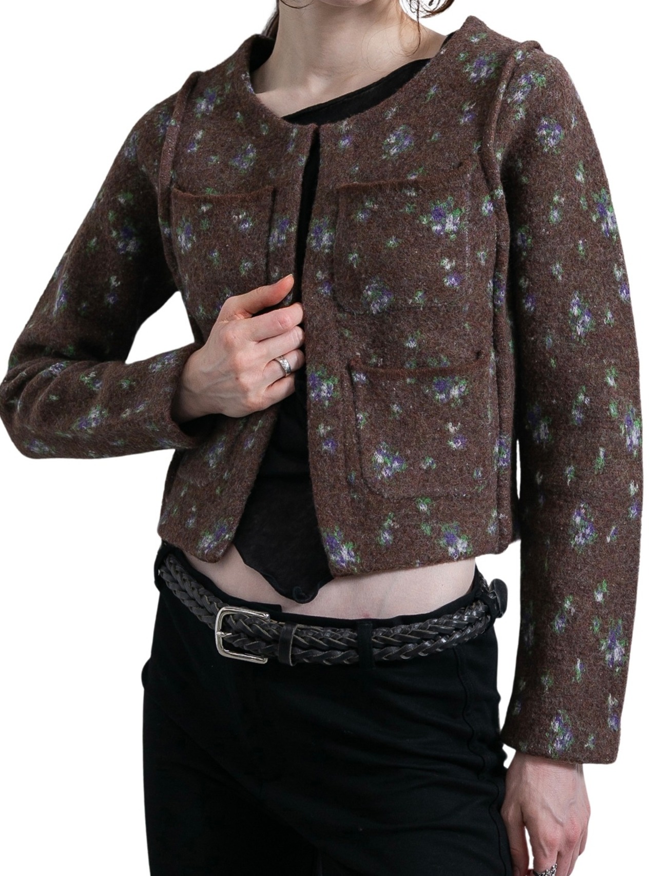 PERVERZE パーバーズ / トップス /Floral Dot Knit Cardigan　¥44,000- - 2