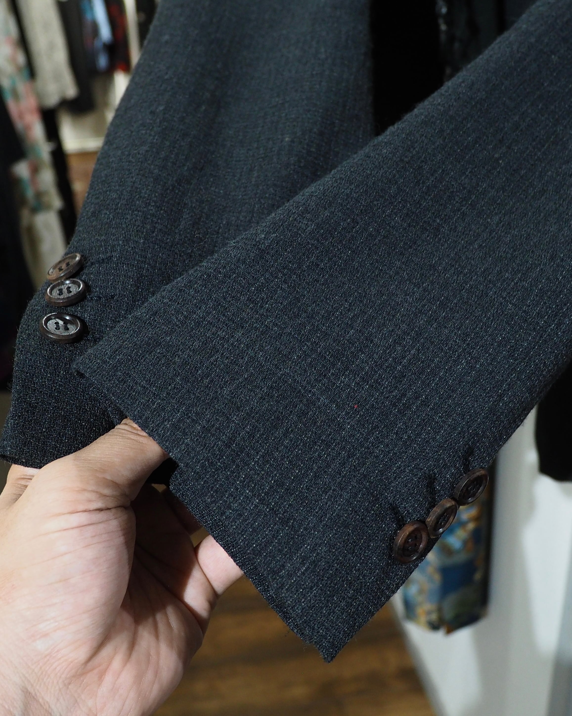 ” NOZOMI ISHIGURO - ノゾミイシグロ ” ” 再構築 ‐ Reconstruct ” Special Archive Tailored jacket