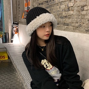 ボア バケット ハット レディース 秋冬 ニット おしゃれ 大人 かわいい きれいめ フェミニン 防寒 暖かい 大人可愛い 大人女子