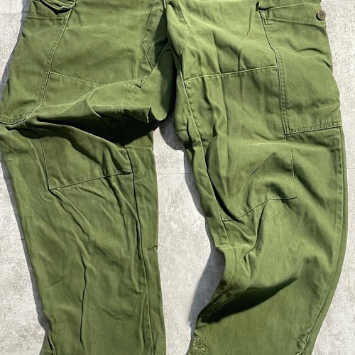 60-70s スウェーデン軍 実物 M-59 フィールドパンツ C46 w25 詳細写真5
