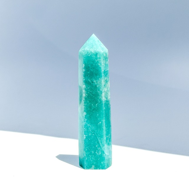 アマゾナイト タワー73◇ Amazonite ◇天然石・鉱物・パワーストーン・インテリア