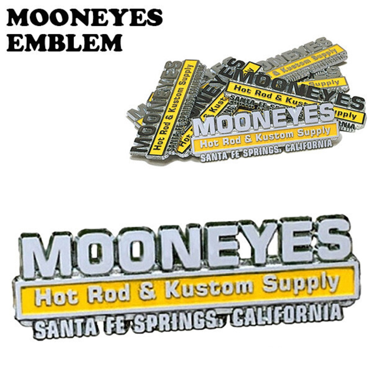 Mooneyes ムーンアイズ エンブレム アメリカン雑貨 プラウドワークス Mooneyes ムーンアイズ エンブレム アメリカン雑貨 プラウドワークス