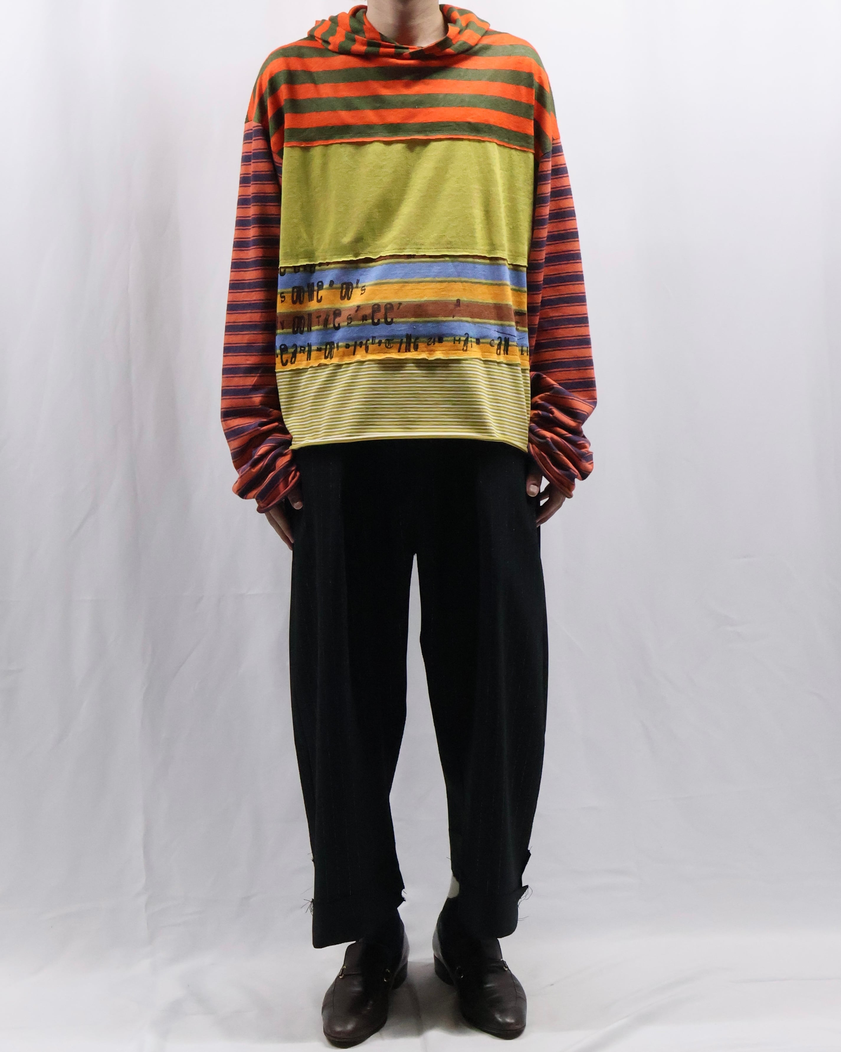 25ss joone joonam 付けフード 26SS/JOONE JOONAM】Multi hoodie-tee | blendmarket