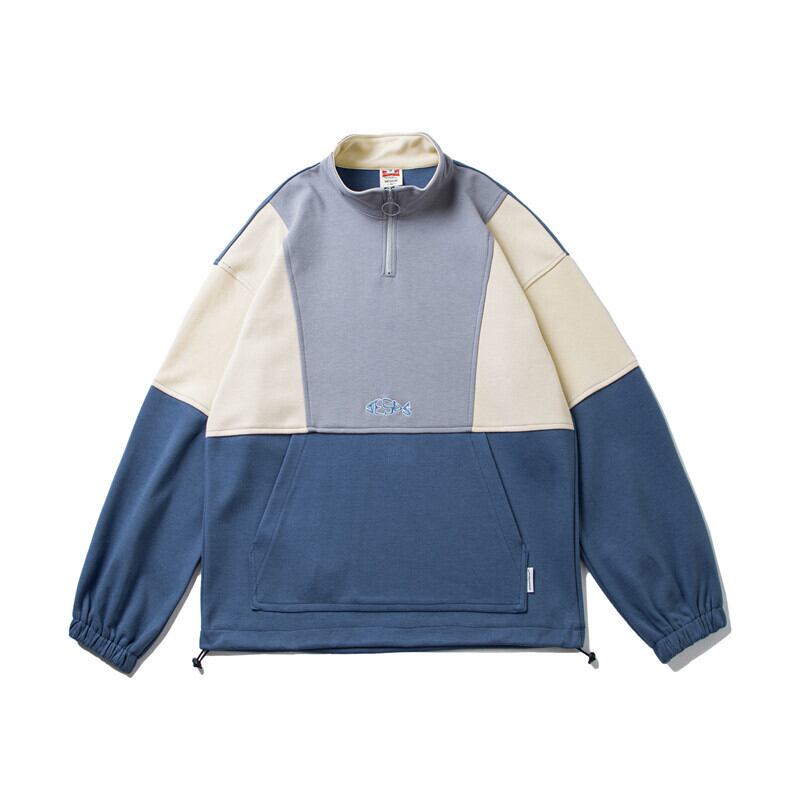 【新作】【送料無料】 Yidaoヴィンテージ春服eseトレンドスタンドアップカラースポーツセーターメンズルーズカラーマッチングタイドブランド学生カジュアルジャケットメンズ-アリババ スプリング 春物 ビンテージ hip6-161118890587342