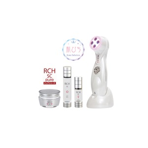 ★ 20%OFF ★「高性能美顔器 肌ぴち」×「RCH SC ピュアシリーズ」×「おまけ 除菌・消臭 セイバーJIN」フルセット