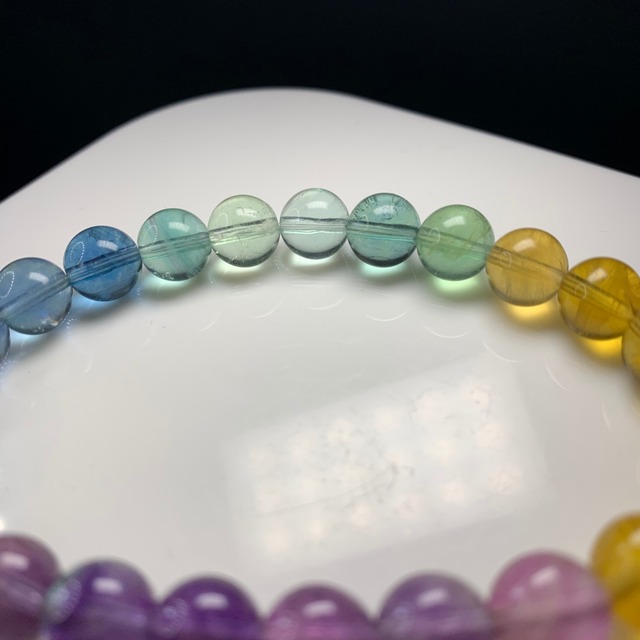 キャンディーフローライト　ブレスレット