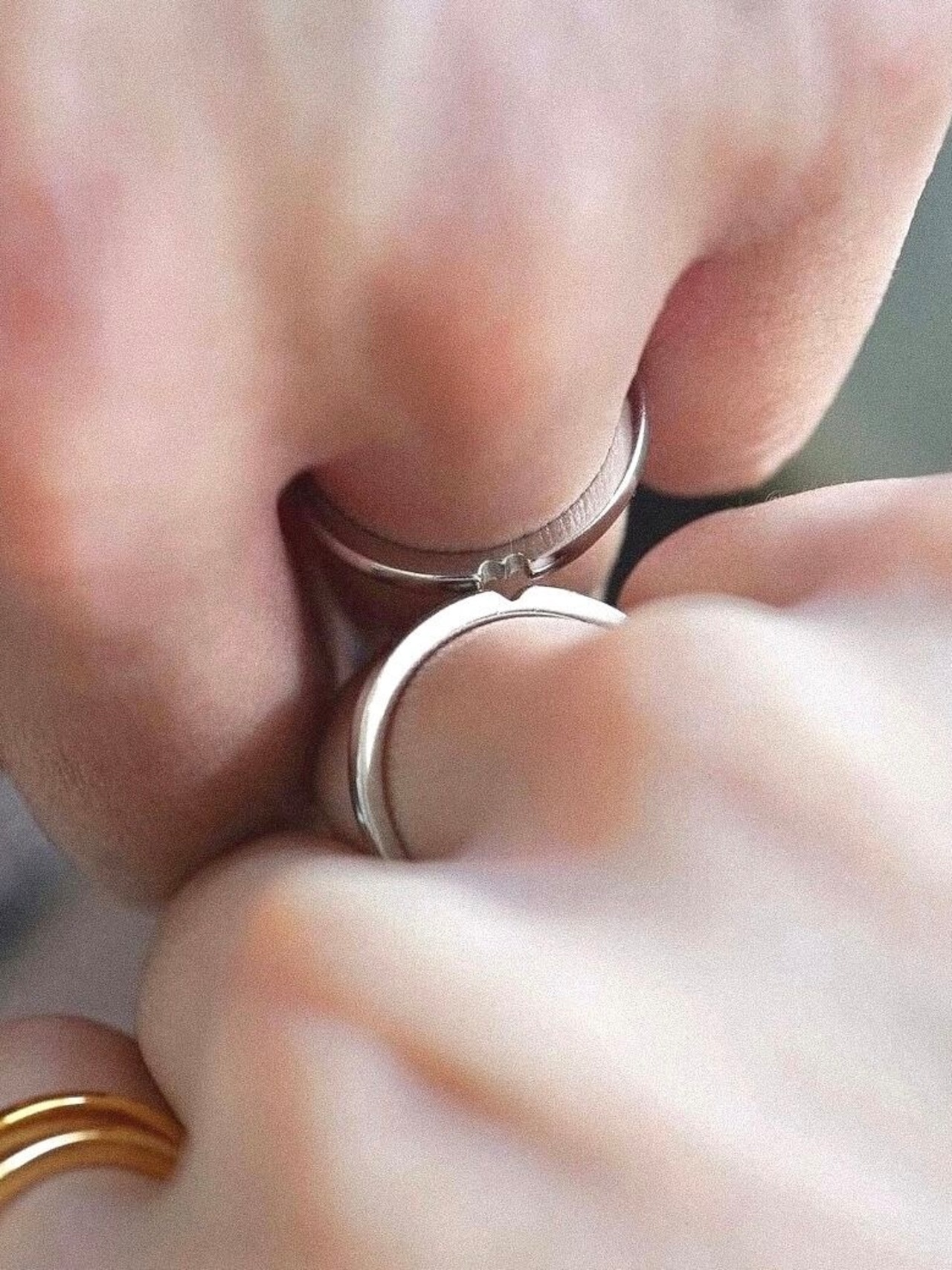 HEART PAIR RING