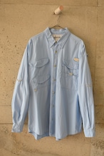 Oversized light blue fishing shirt