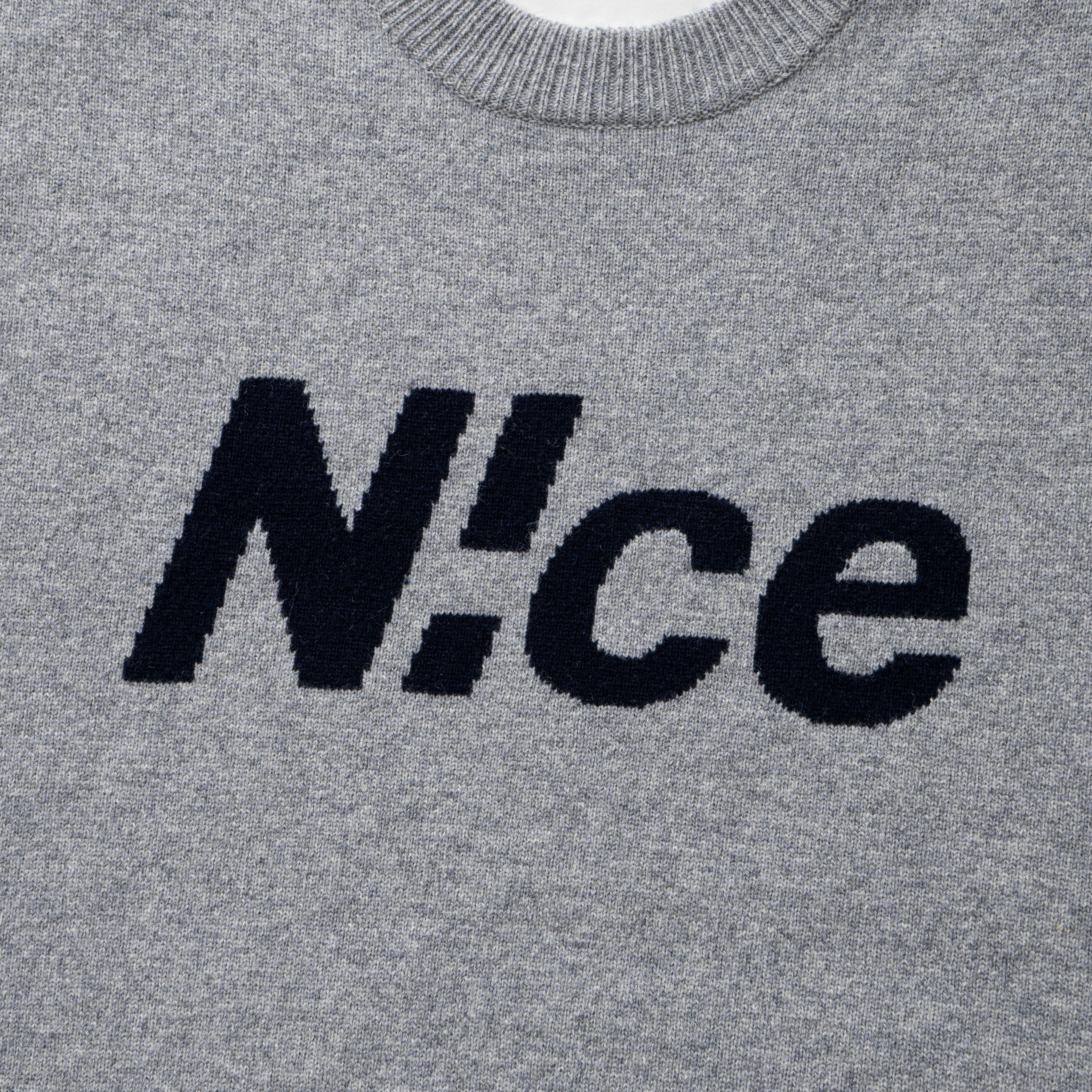 N!ce knit ver 1.1（GREY） | N!ce shop