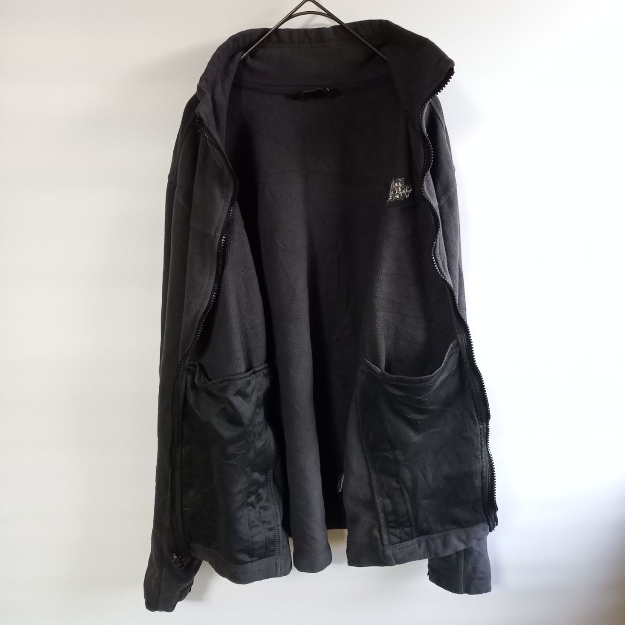 ノースフェイス　フリースジャケット　チャコール　グレー　Ｍ