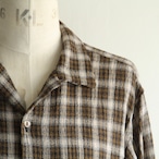 CALEDOOR【 mens 】panama cross check shirt