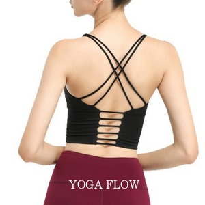 ダブルクロスバックブラトップ３色展開 F0233